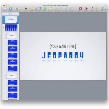Keynote Jeopardy Template Topic Example