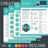Creative Resume Template for Pages