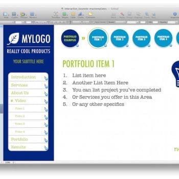 Interactive Keynote Template