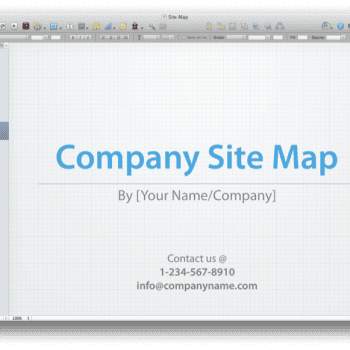 Alternative view of Site Map Presentation